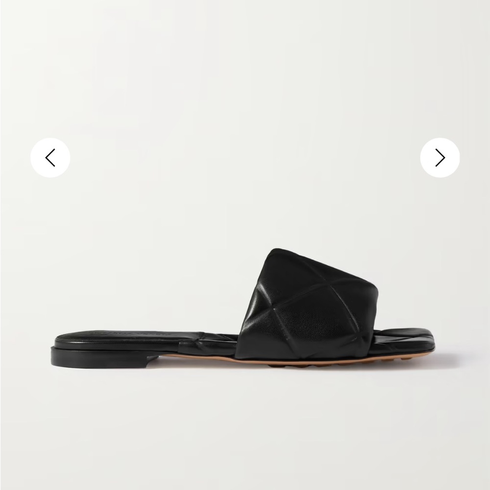 Bottega rubber lido sandals